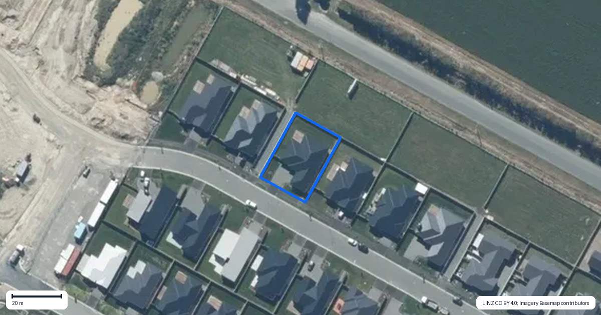 Property context map for 126 Faulks Drive, Lincoln