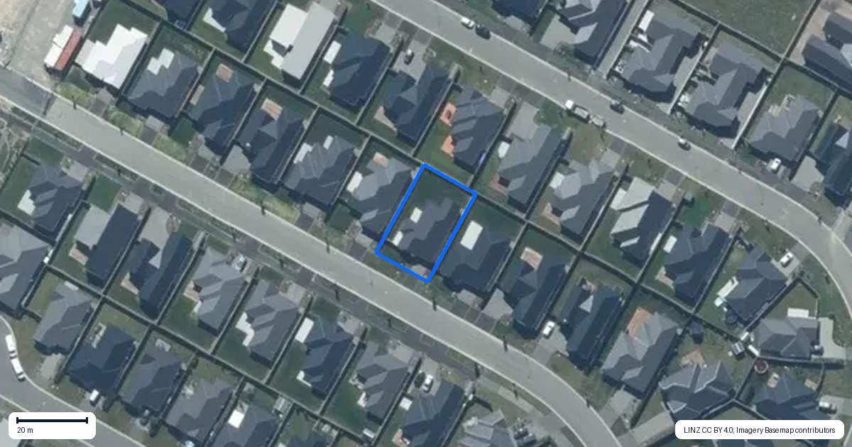 Property context map for 79 Benashet Drive, Lincoln