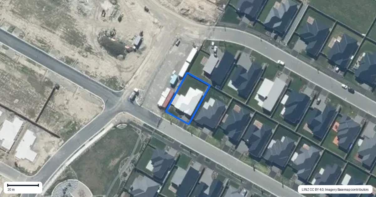 Property context map for 67 Benashet Drive, Lincoln