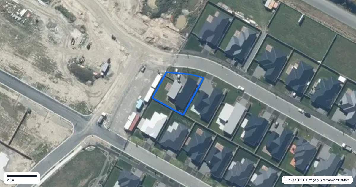 Property context map for 109 Faulks Drive, Lincoln