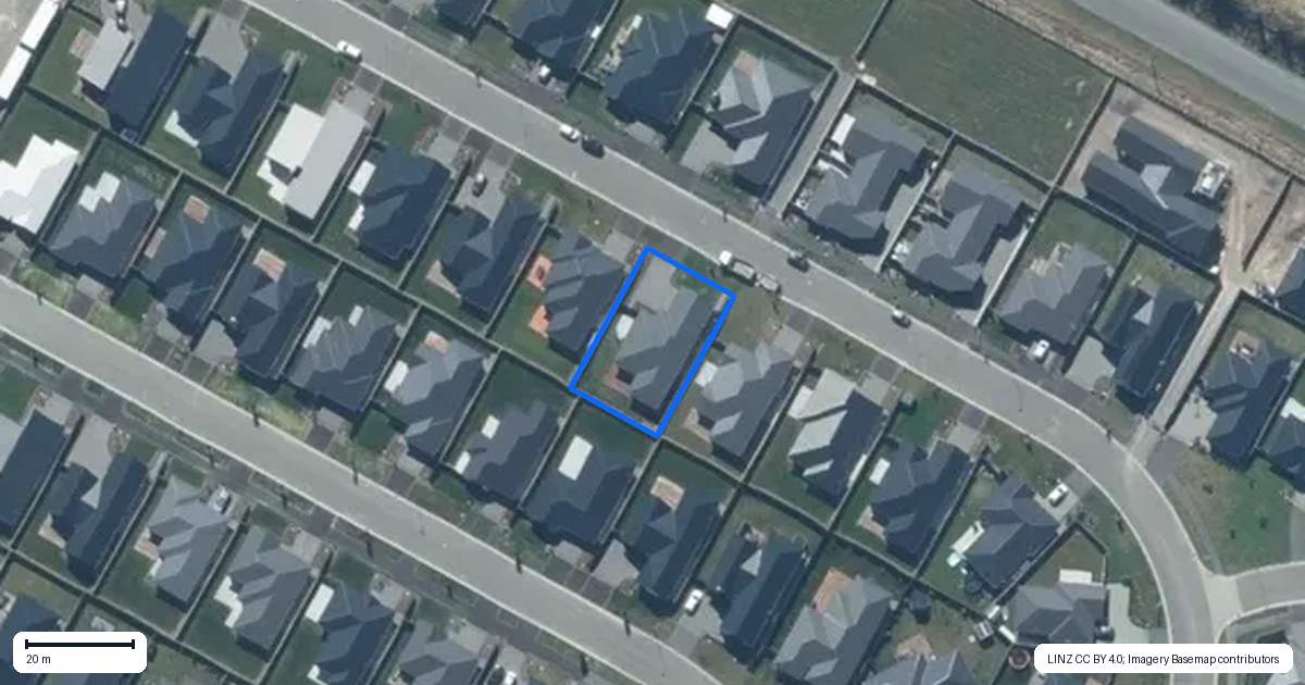 Property context map for 97 Faulks Drive, Lincoln