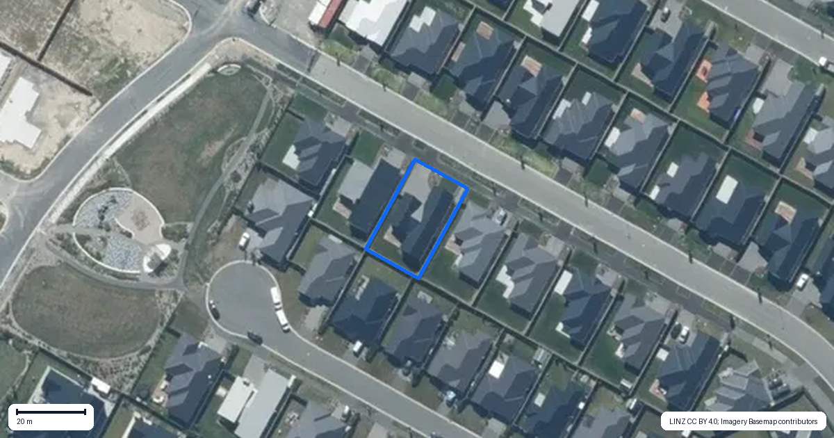 Property context map for 62 Benashet Drive, Lincoln