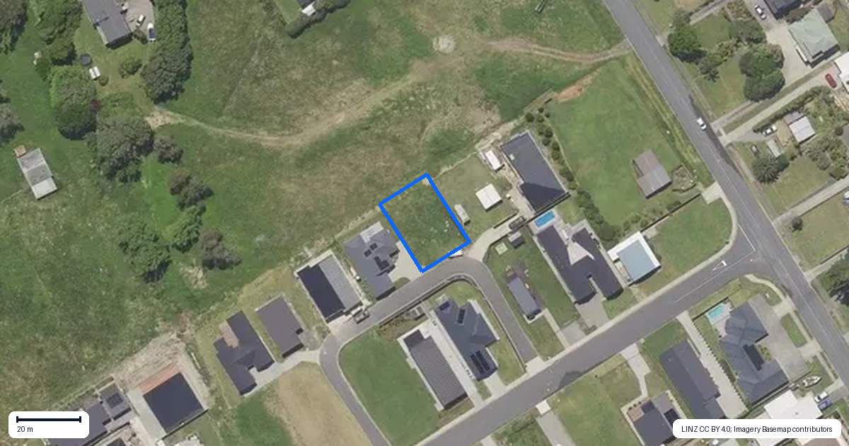 Property context map for 79 Reel Road, Waihi Beach