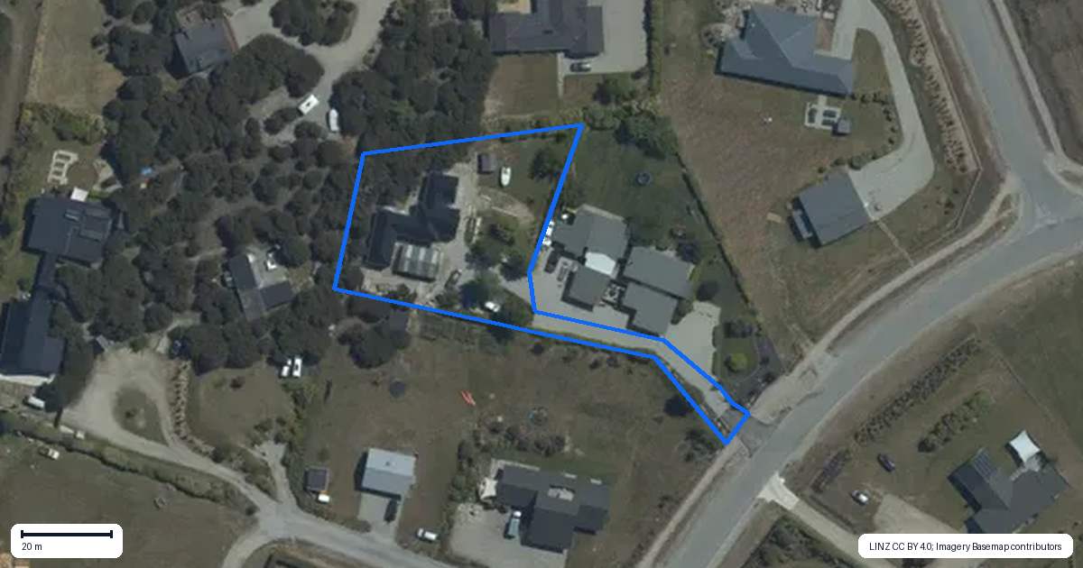 Property context map for 10A Old Racecourse Road, Albert Town, Wanaka