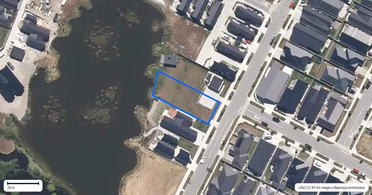 Property context map for 20 Woolshed Road, Jacks Point, Queenstown