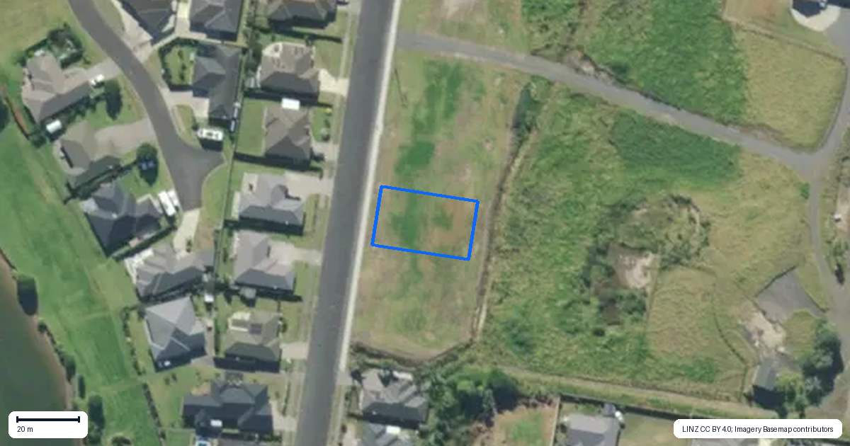 Property context map for 85 Tamure Place, Ruakaka