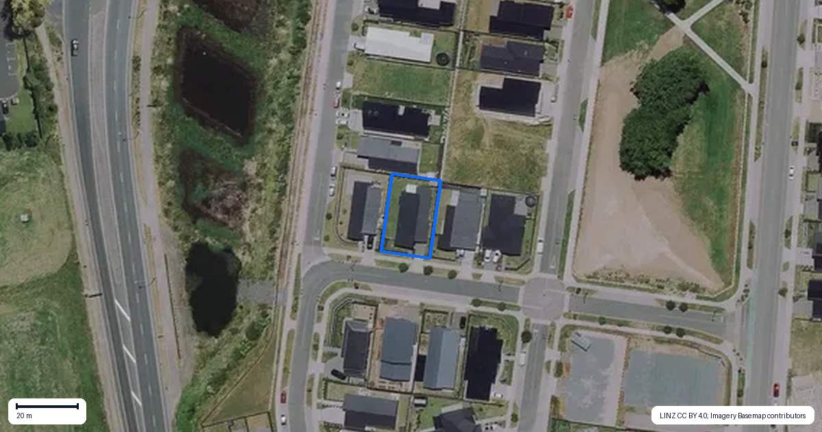 Property context map for 12 Akakura Terrace, Peacocke, Hamilton