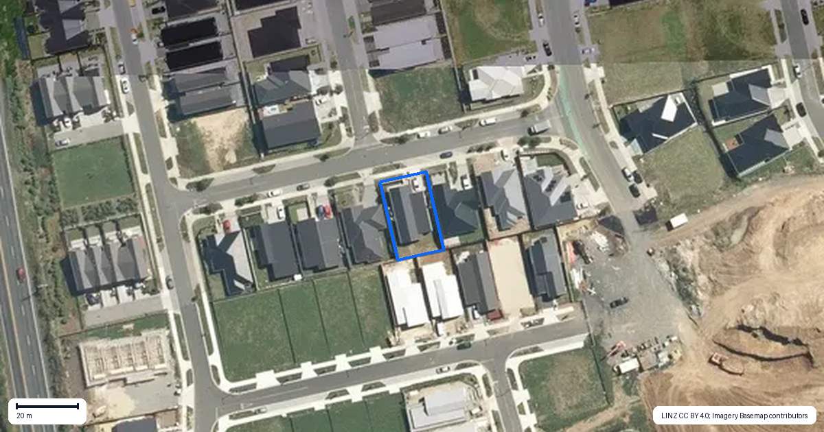 Property context map for 7 Lucina Rise, Peacocke, Hamilton