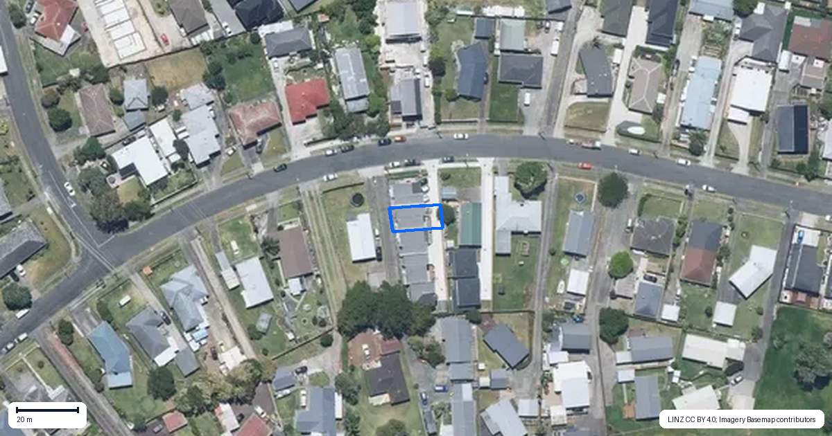 Property context map for 24B Aurea Avenue, Pakuranga, Auckland