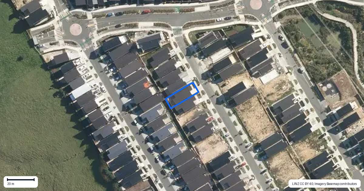 Property context map for 59 Horokaka Street, Massey, Auckland