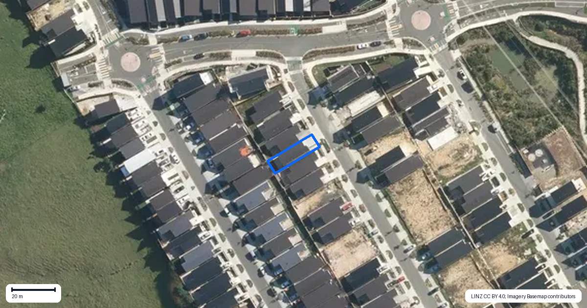 Property context map for 61 Horokaka Street, Massey, Auckland