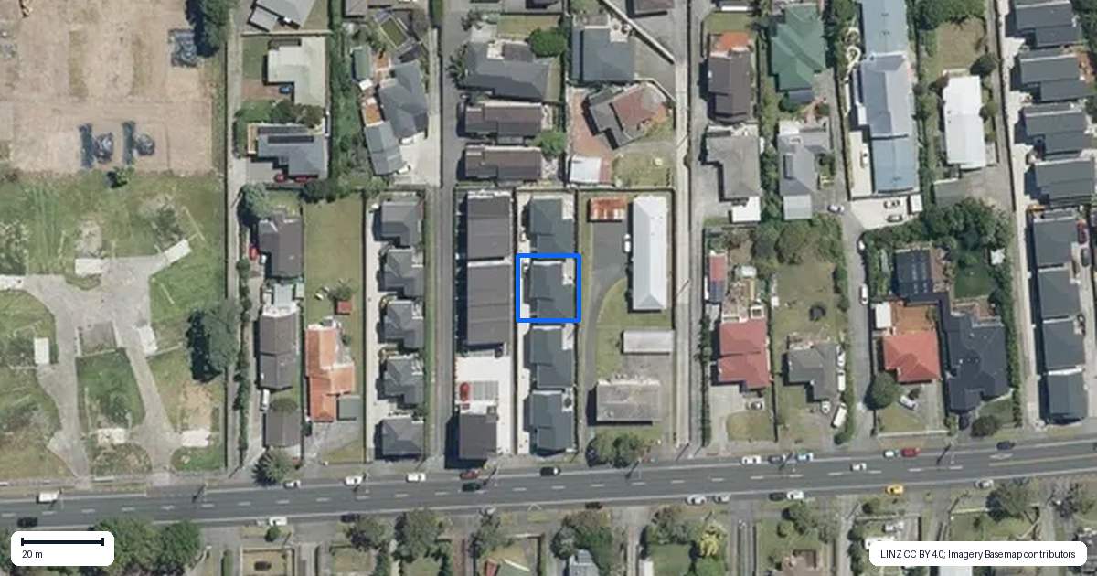 Property context map for 53B Bolton Street, Blockhouse Bay, Auckland