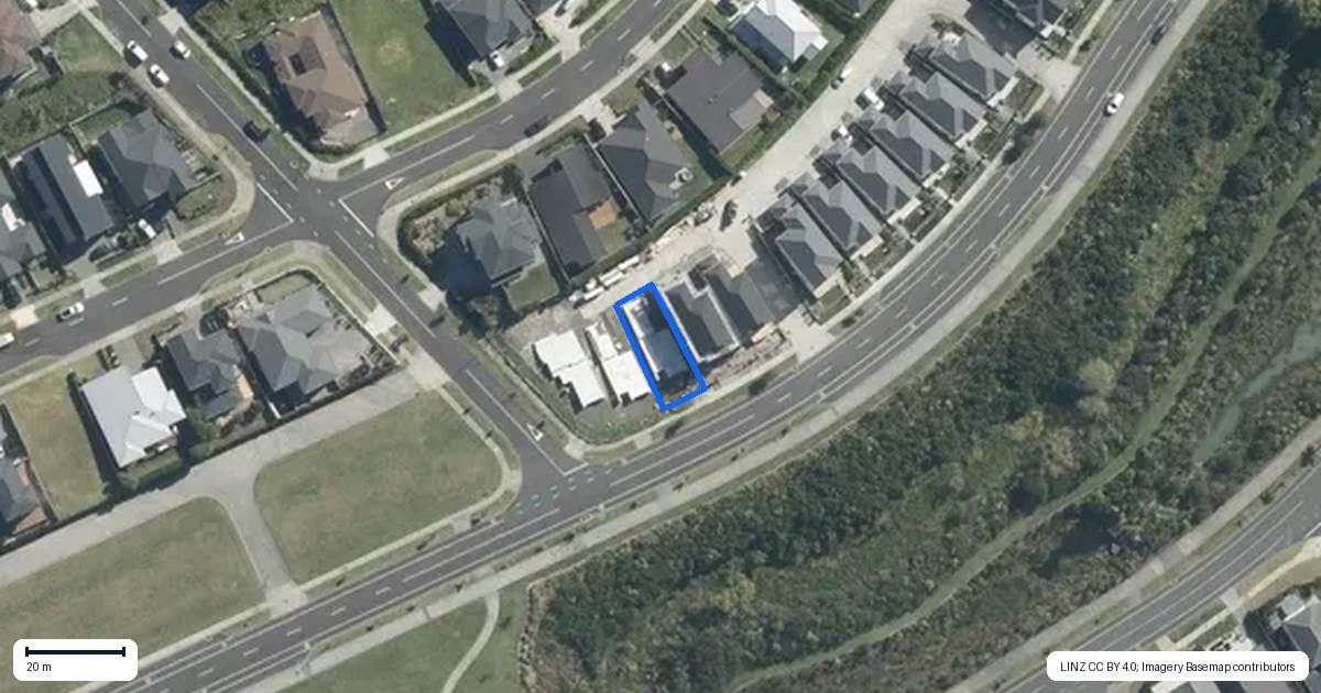 Property context map for 155B Bonair Crescent, Silverdale