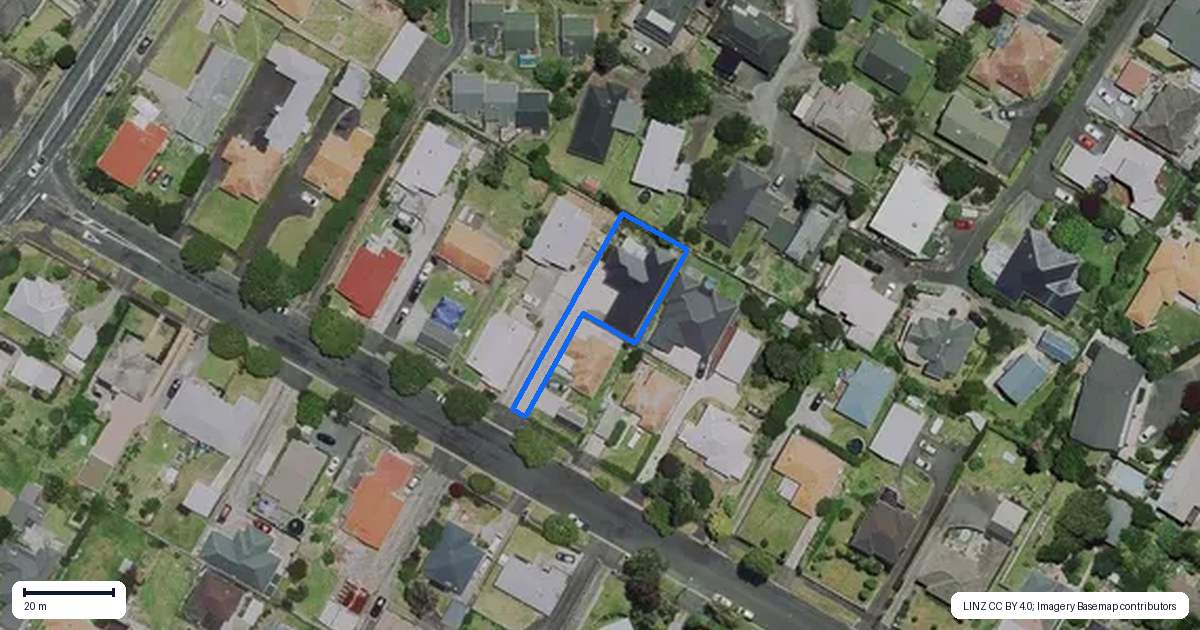 Property context map for 40B Matai Street, Maeroa, Hamilton