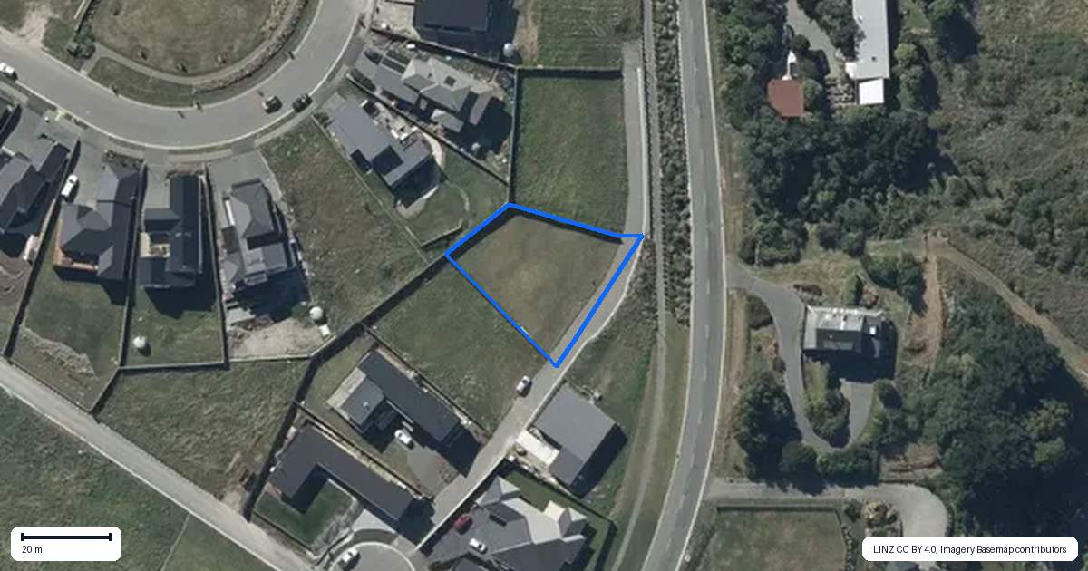 Property context map for 18 Eaglesfield Close, Westmorland, Christchurch