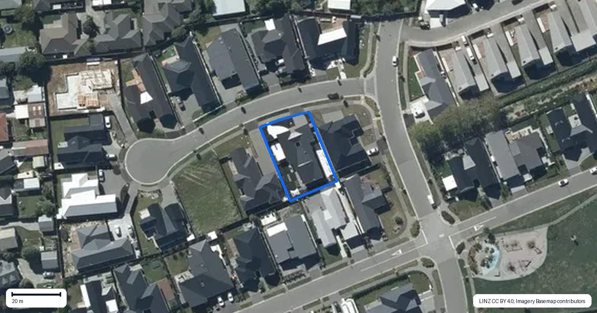 Property context map for 3 Ferbane Way, Halswell, Christchurch