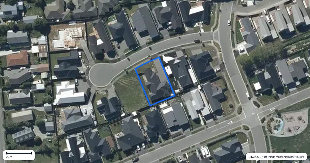 Property context map for 5 Ferbane Way, Halswell, Christchurch