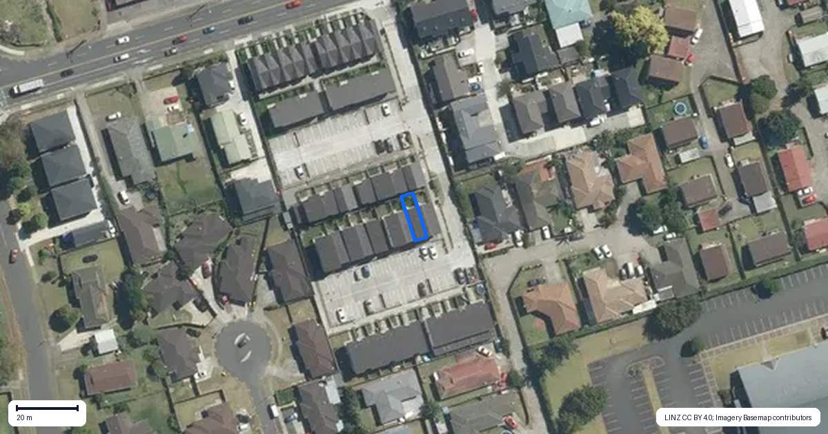 Property context map for 3 Aumarire Lane, Favona, Auckland