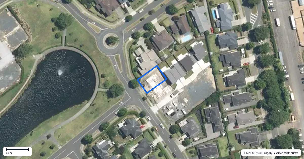 Property context map for 30 Anchorage Drive, Karaka, Papakura