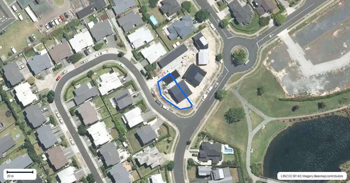 Property context map for 81 Costa Viva Crescent, Karaka, Papakura