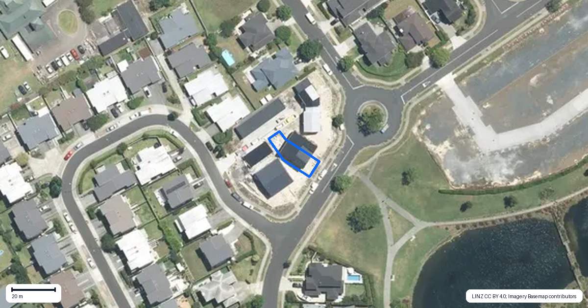 Property context map for 77 Costa Viva Crescent, Karaka, Papakura