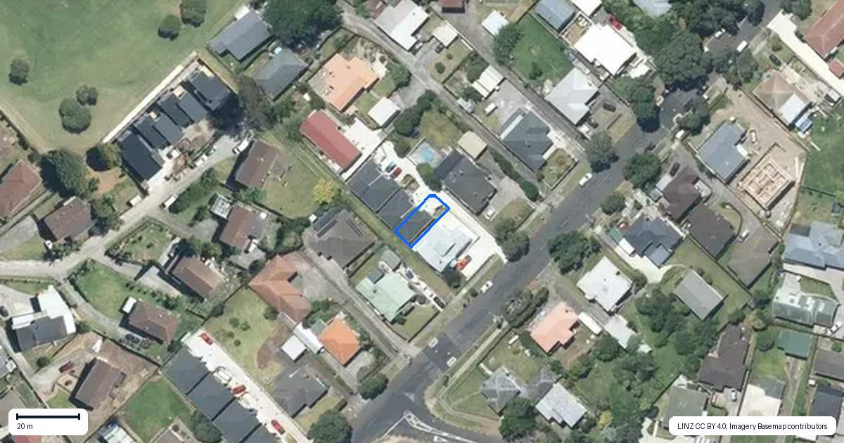 Property context map for 33A Hillcrest Road, Papatoetoe, Auckland