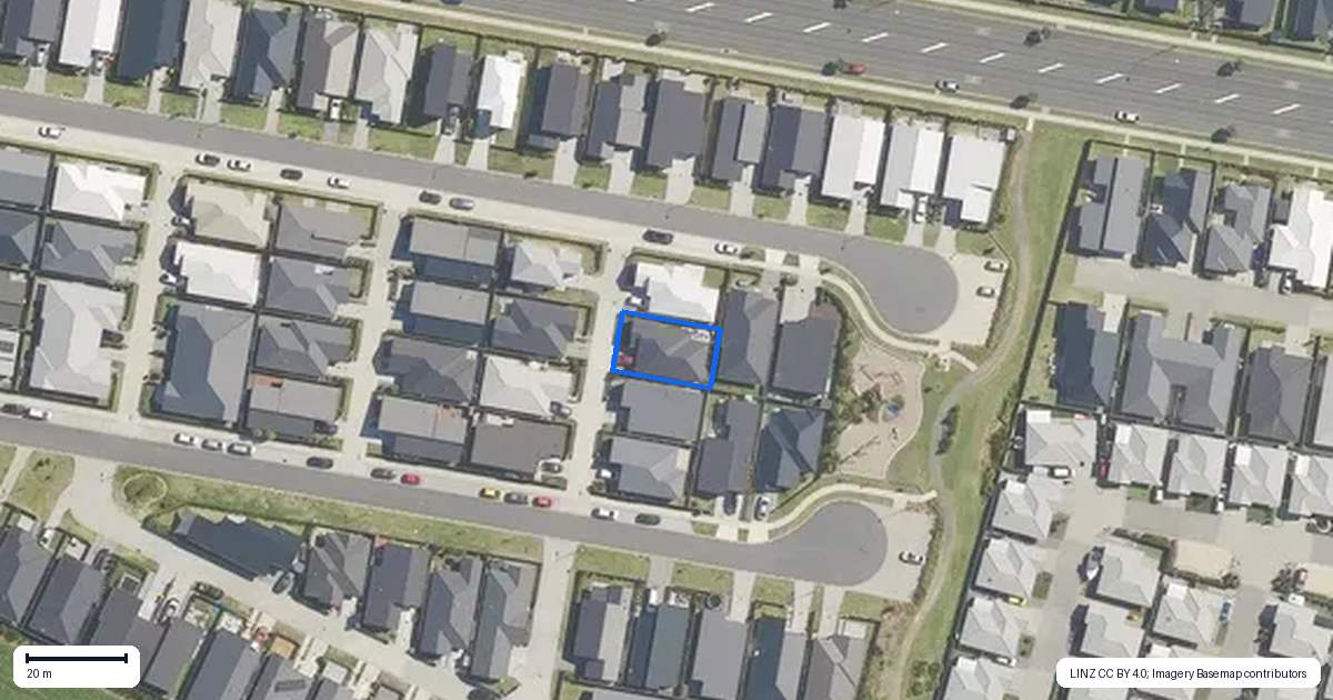 Property context map for 6 Plow Way, Papamoa