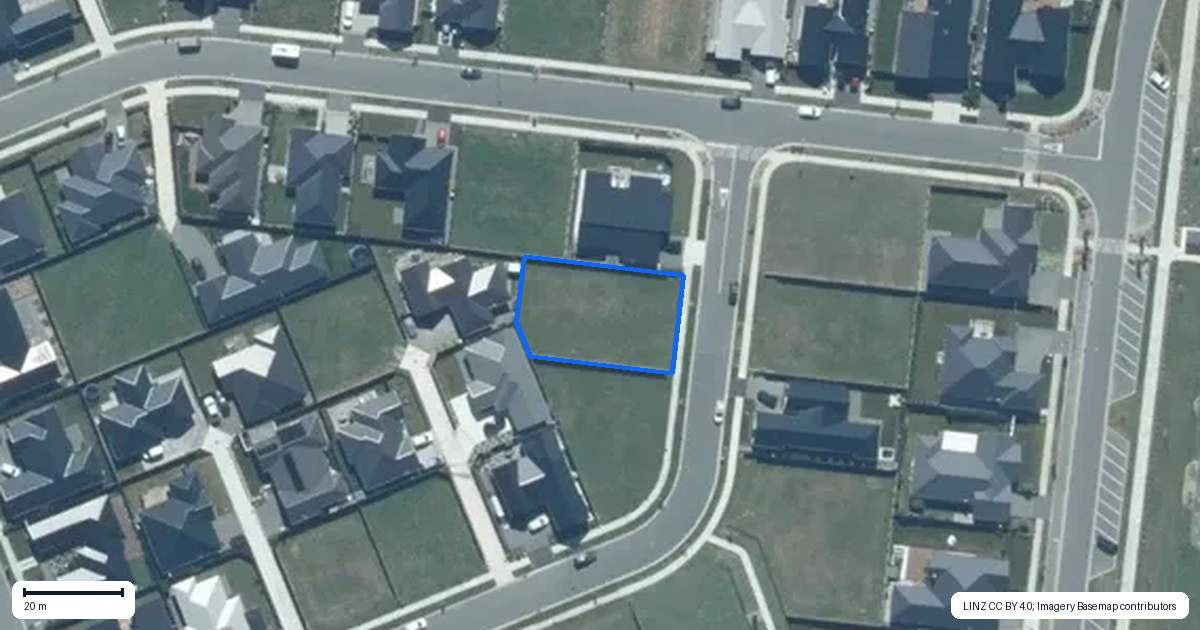Property context map for 4 Makonui Road, Lincoln