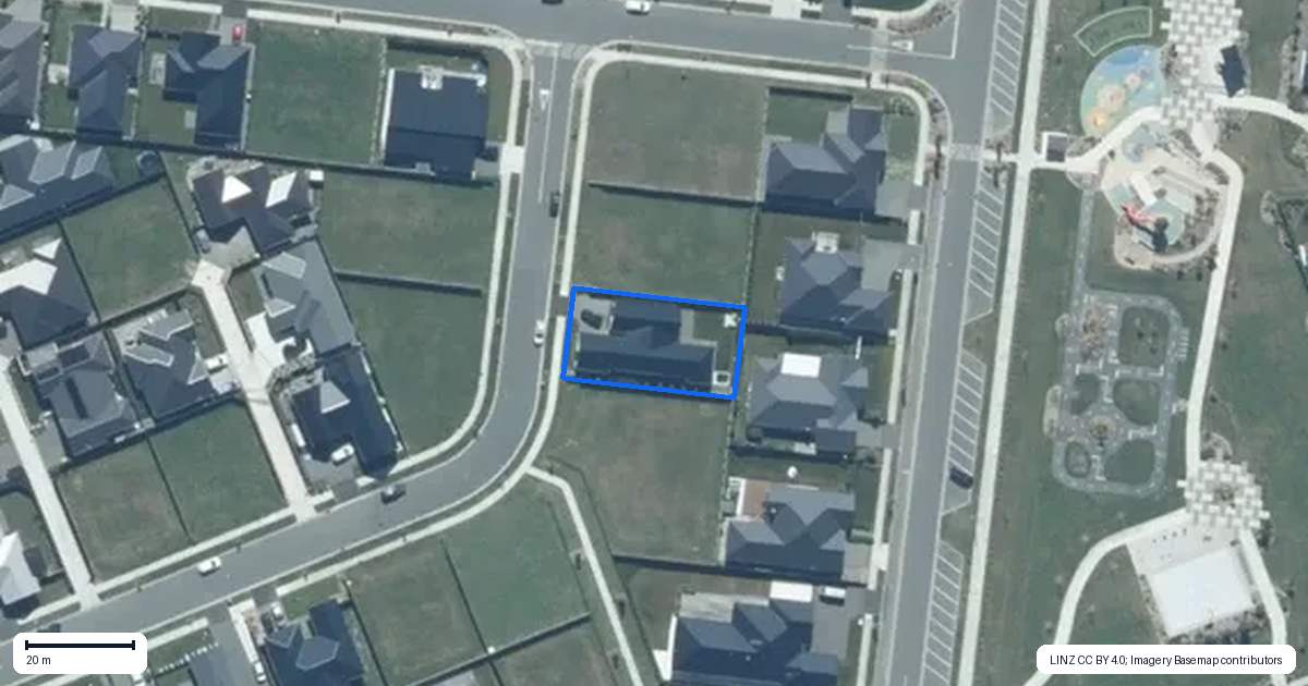 Property context map for 5 Makonui Road, Lincoln