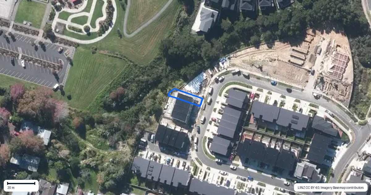 Property context map for 29 Paina Crescent, Massey, Auckland