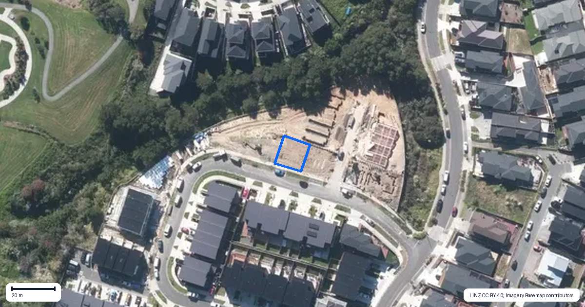 Property context map for 37 Paina Crescent, Massey, Auckland