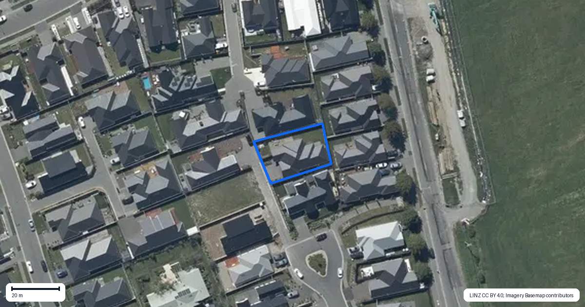 Property context map for 22 Dray Place, Halswell, Christchurch