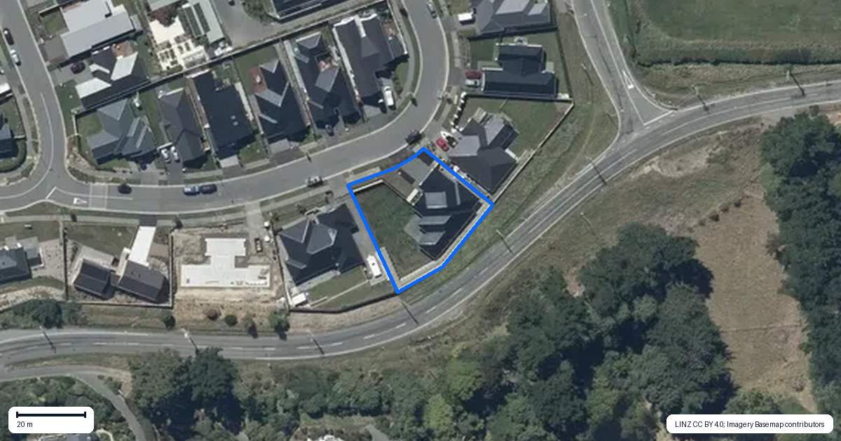 Property context map for 8 Dray Place, Halswell, Christchurch