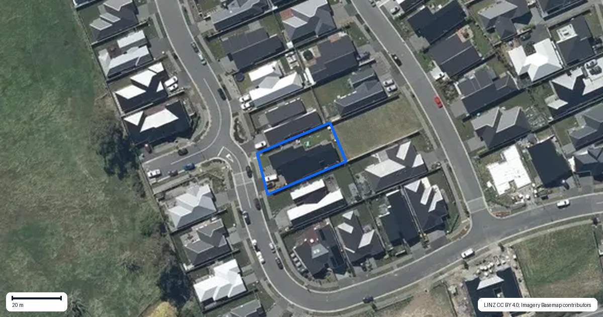 Property context map for 3 Withers Crescent, Halswell, Christchurch