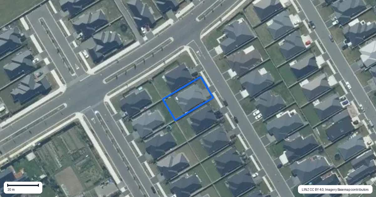 Property context map for 4 Westbrook Avenue, Rolleston