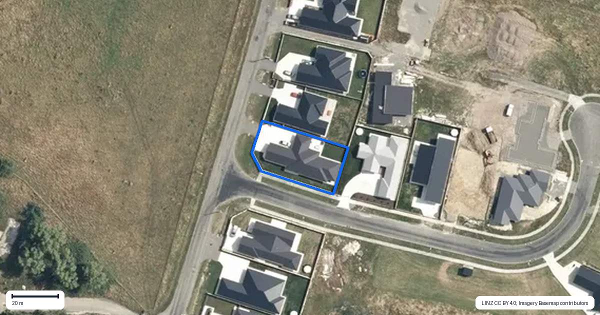 Property context map for 172 Ranfurly Road, Feilding