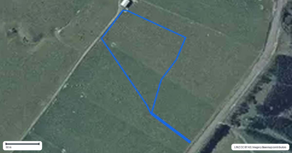 Property context map for 8 Gill Lane, Rongotea