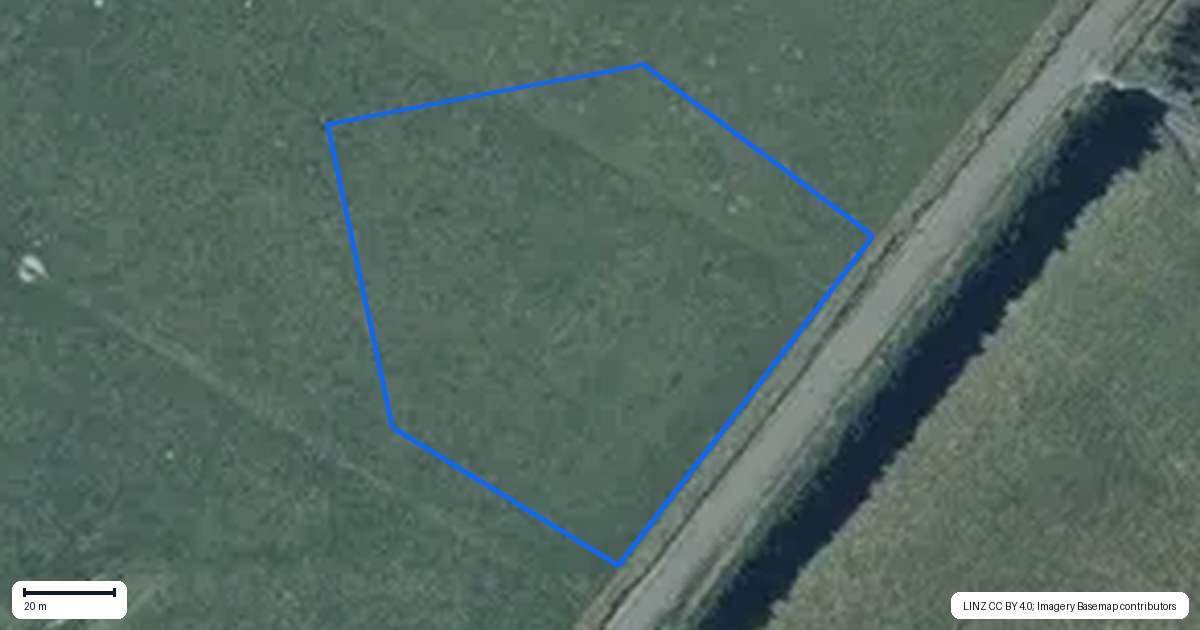 Property context map for 5 Gill Lane, Rongotea