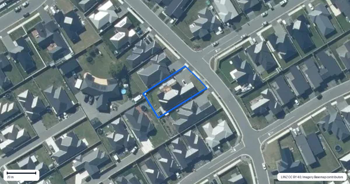 Property context map for 34 Marcoola Drive, Rolleston