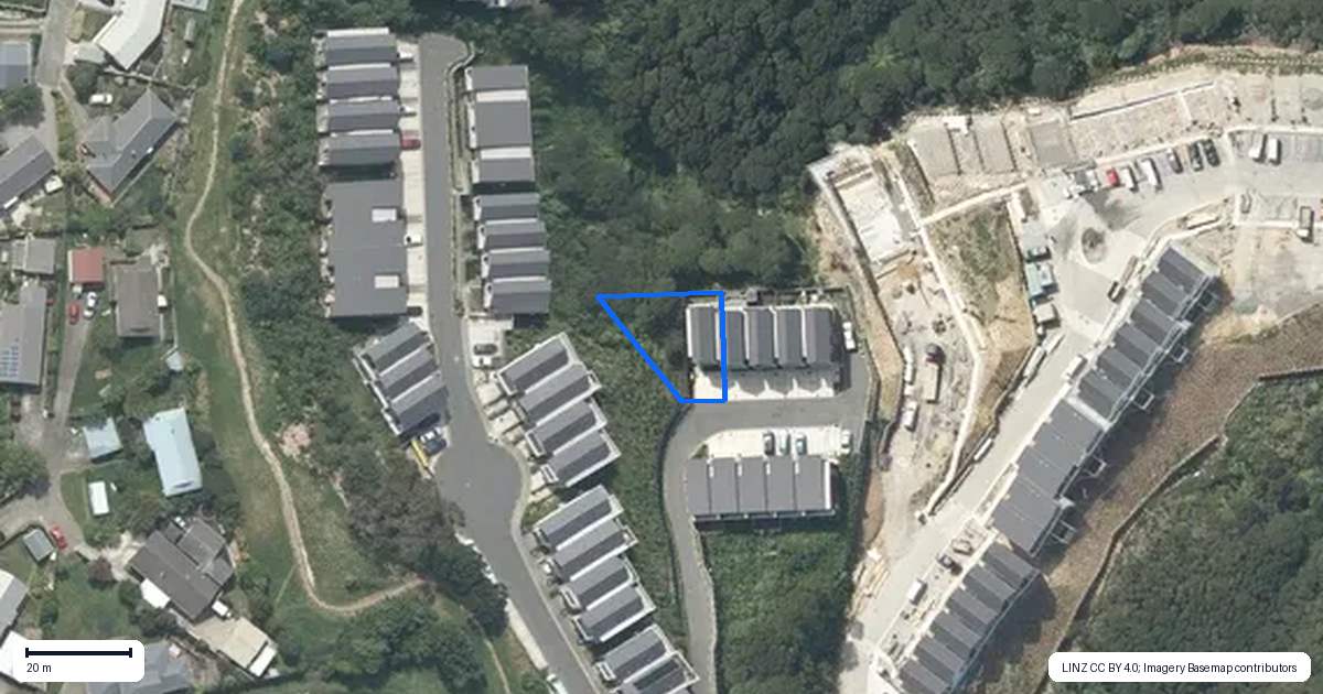 Property context map for 5 Kohu Way, Whitby, Porirua