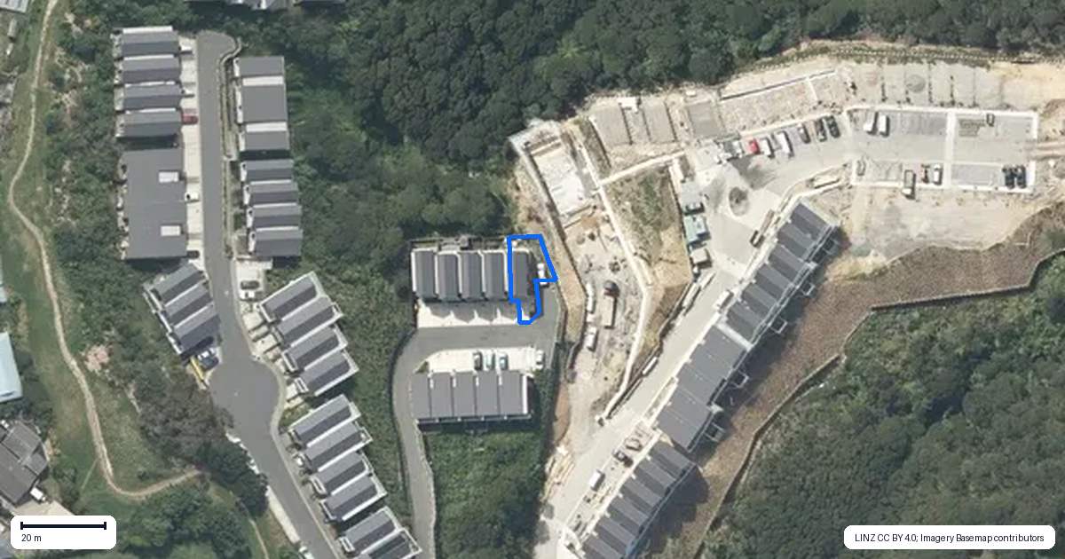 Property context map for 13 Kohu Way, Whitby, Porirua