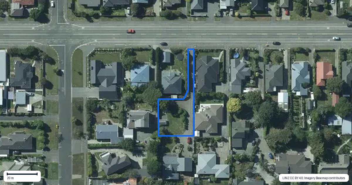 Property context map for 131A Layard Street, Windsor, Invercargill