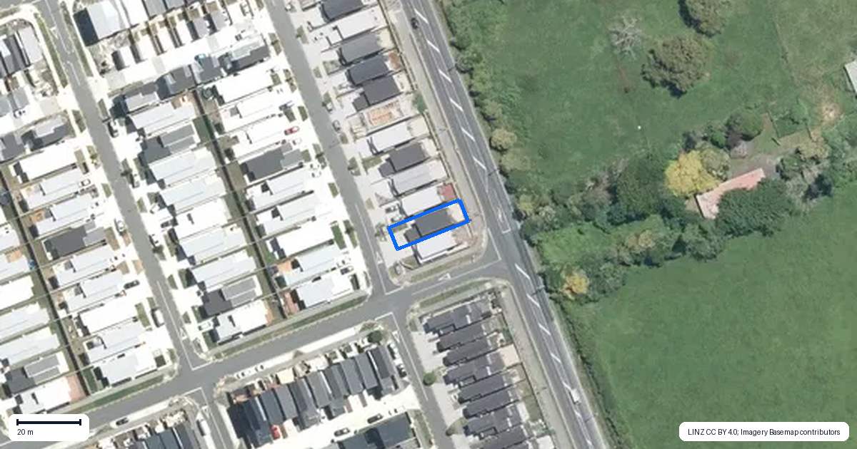 Property context map for 4 Hoia Street, Papakura