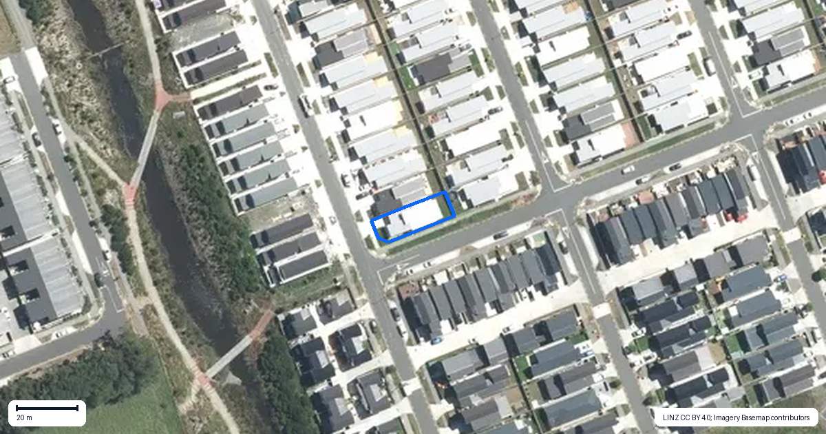 Property context map for 42 John Gray Street, Papakura