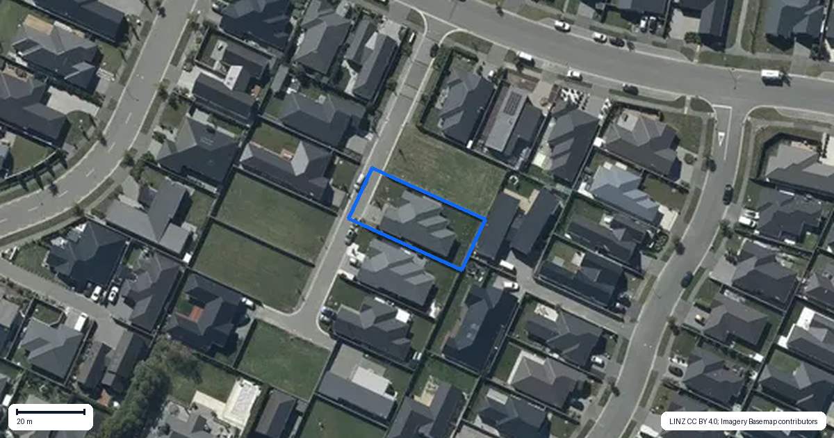 Property context map for 3 Summerleas Lane, Halswell, Christchurch