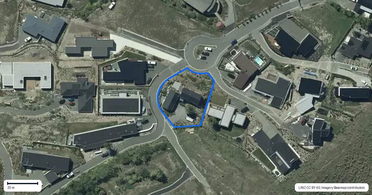 Property context map for 9 Loader Lane, Clifton, Christchurch