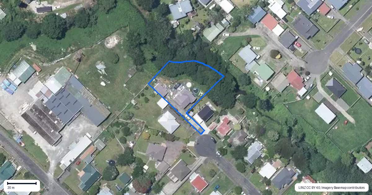 Property context map for 24 Boyd Avenue, Aramoho, Whanganui