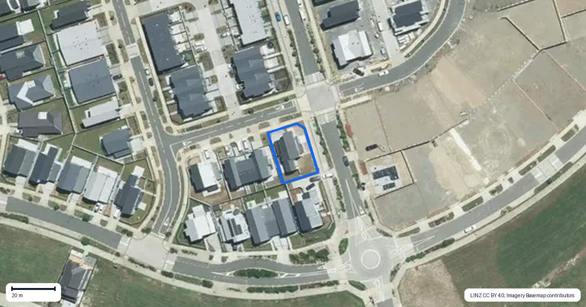 Property context map for 1 Chartreuse Road, Rosehill, Papakura