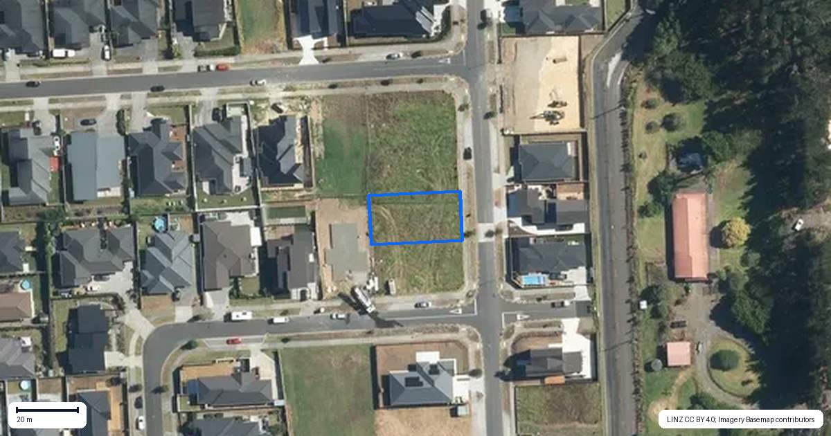 Property context map for 15 Paihere Street, Huapai, Kumeu
