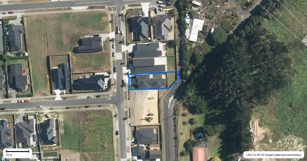 Property context map for 26 Paihere Street, Huapai, Kumeu